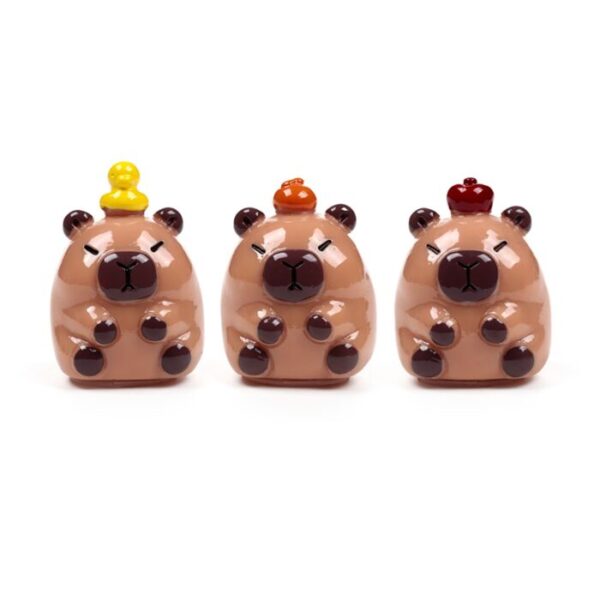 Lip Balm in Shaped Holder - Capybara