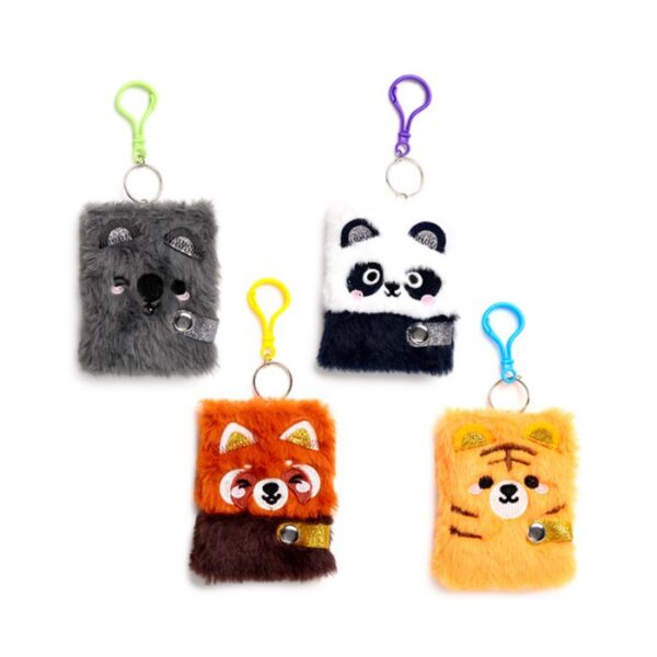 MEMO144_002_1752594455 Plush A7 Notebook - Adoramals Wild