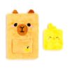 Plush A5 Notebook with Pouch & Mini Notebook - Capybara