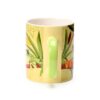 MUG465_005_1765879218 Porcelain Mug - Tropical Frogs