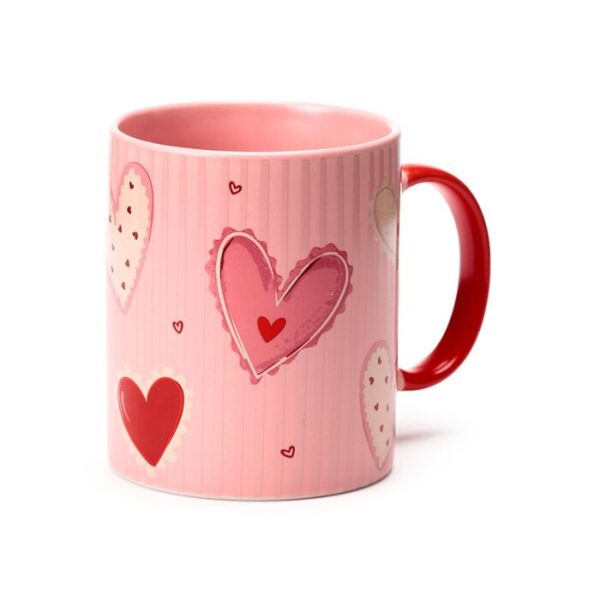 Porcelain Mug - Amore Hearts