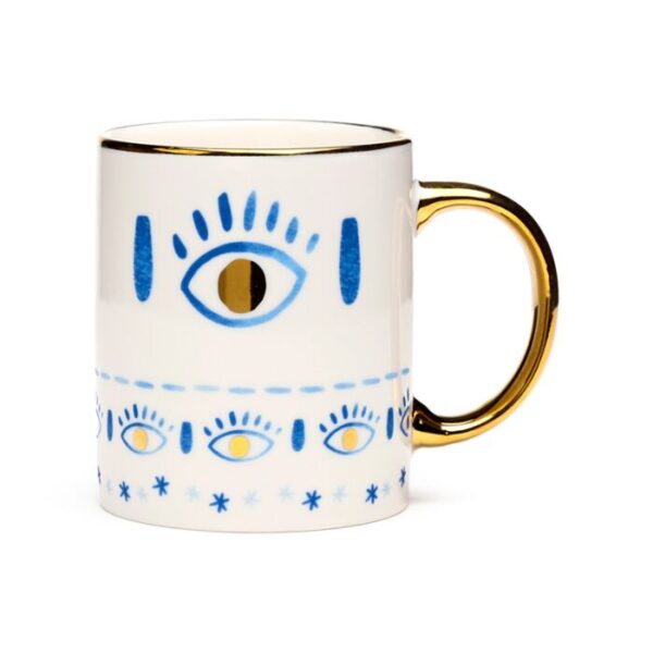 Porcelain Mug - Evil Eye