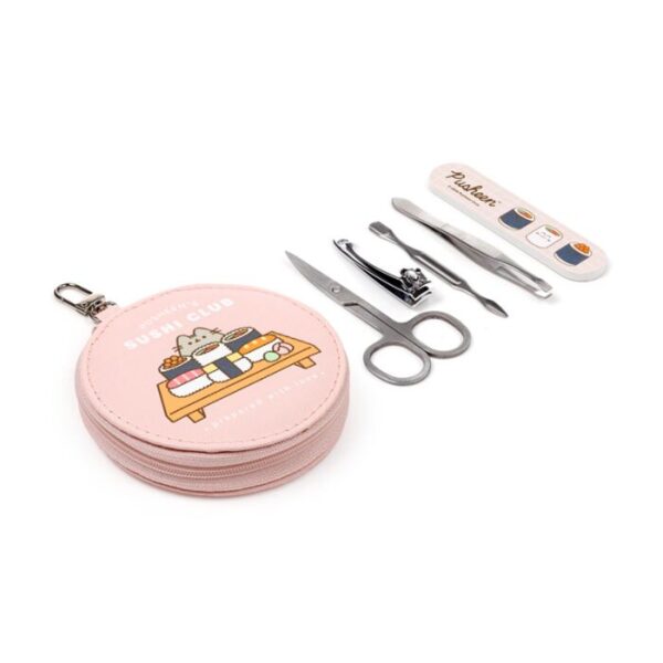 5 Piece Round Manicure Set - Pusheen the Cat Bento Club