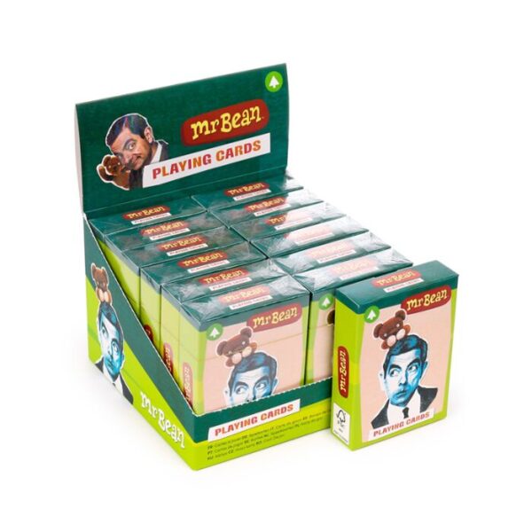 PCARD25_001_1767614601 Standard Deck of Playing Cards - Mr Bean & Teddy