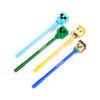 Set of 4 Erasable Pens with Silicone Topper - Minecraft Chibi