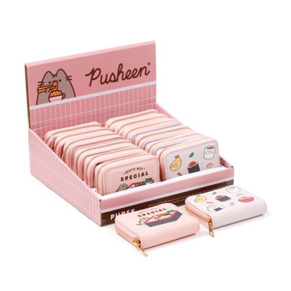 Small Zip Around Wallet - Pusheen the Cat Bento Club