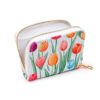 PUR180_003_1770043799 Small Zip Around Wallet - Tulips