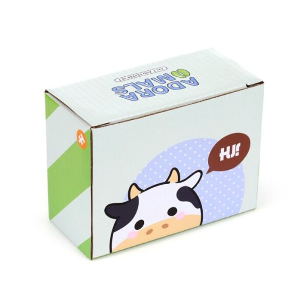 Ceramic Salt & Pepper Set - Black & White Cow