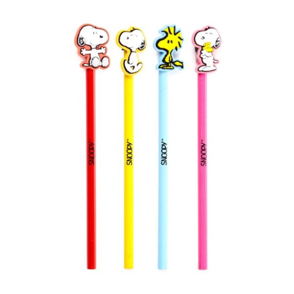 STA410_002_1762429705 Pencil with PVC Topper - Peanuts Snoopy & Woodstock
