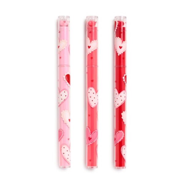 Pop Top Lid Highlighter Set of 3 - Amore Heart