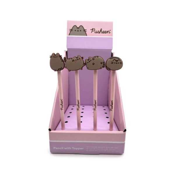 STA448_001_1765372787 Pencil with PVC Topper - Pusheen the Cat