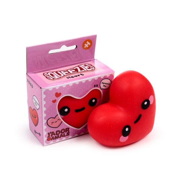 Stretchy Squeezy Fidget Toy - J'Adoramals Heart