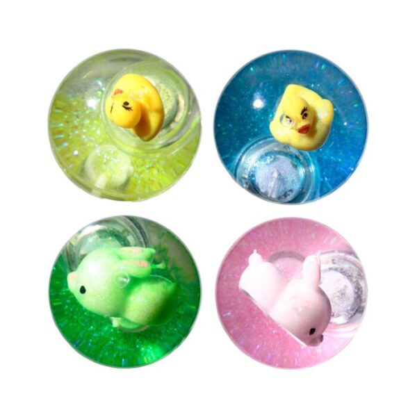 TY1074_002_1765265134 LED High Bounce Ball Toy - Springtime Duck