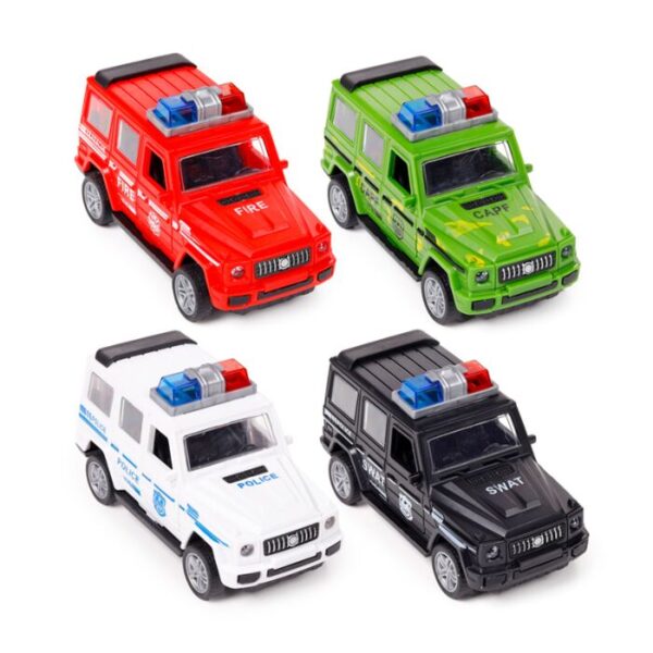 Kids Friction Action Toy - Off-Road Emergency Vehicle