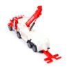 Kids Friction Action Toy - Construction Rescue Truck with Crane