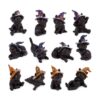 Decorative World Figures - Witches Black Cat